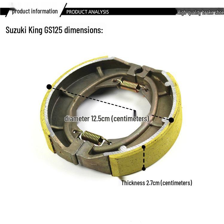 Motorcycle Brake Pads for 70-150cc Front & Rear