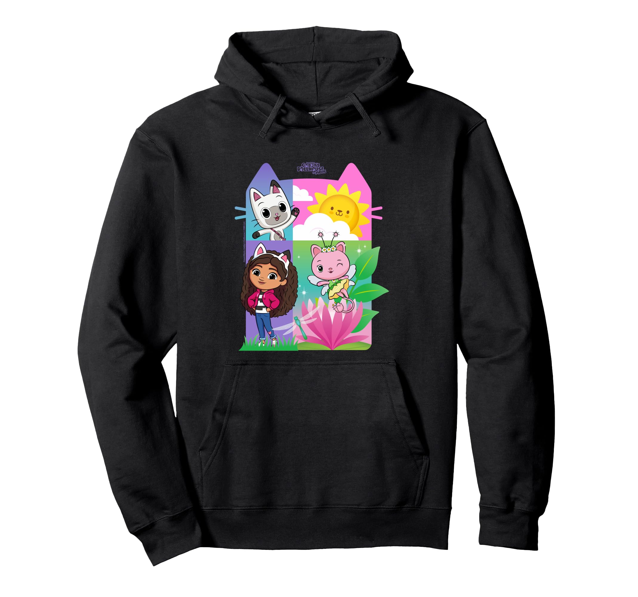 

DreamWorks Gabby s Dollhouse The Movie Sunshine Squad Hoodie