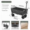 Outdoor Folding Utility Wagon with Trailer