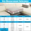 New Jacquard Sofa Covers Soft Elastic Sofa Seat Cover For Living Room Chaise Lounge L-Shaped Sofa Slipcover Solid Color Home