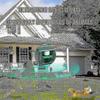 Ultrasonic Animal Repeller Motion Sensor & Flashing Light 5000sqft Coverage Outdoor Pest Control for Garden Yard