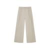 Teenie Weenie Women's High-Waisted Pleated Cocoon Trousers