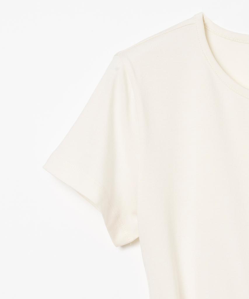 MILLO WOMEN Back Tide T-Shirt [Ecru]