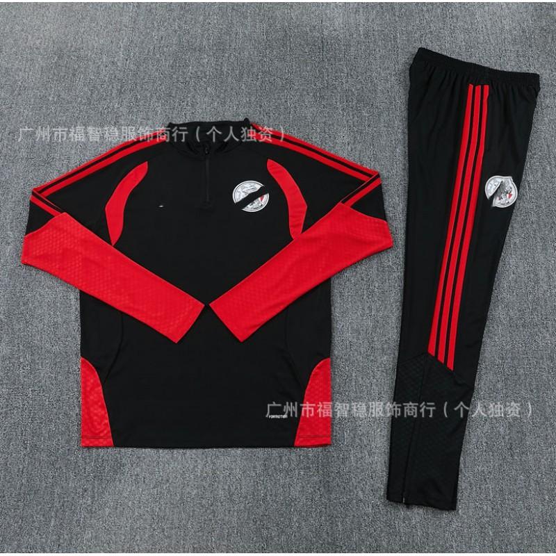 2026-2027 Football Training Suit Set Men Women Unisex Long Sleeve Sports Tracksuit Arsenal Barcelona Real Madrid Inter Milan