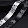 Minimalist Geometric Stainless Steel Bracelet 9mm Unisex Modern Bangle Daily Wear Gift