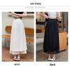 Polka Dot Satin A-line Midi Skirt - Spring/Summer 2026 Arrival