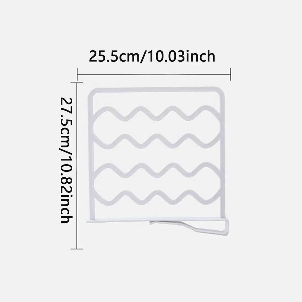 1/2PCS-cabinet drawer divider, suitable for closets, wardrobes, bathrooms, offices, space saving storage organizer