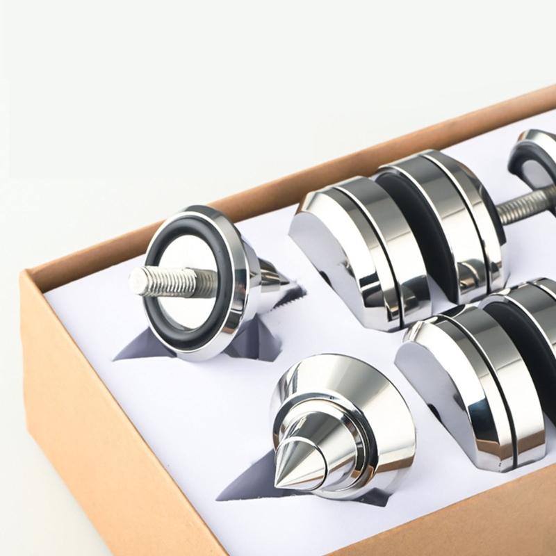 Universal Speaker Isolation Stand Feet Nail Shockproof Foot Mat Reduce Resonance for CD-player Power Amplifiers