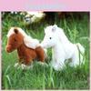 Adorável Cavalo de Pelúcia Realista Boneca Animal de Pelúcia Macio Para Presente de Crianças