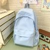 School Bag, School Bag, Female Ins Style, Simple and Light Campus, Korean Version of Versatile Mori Series Chugao Backpack