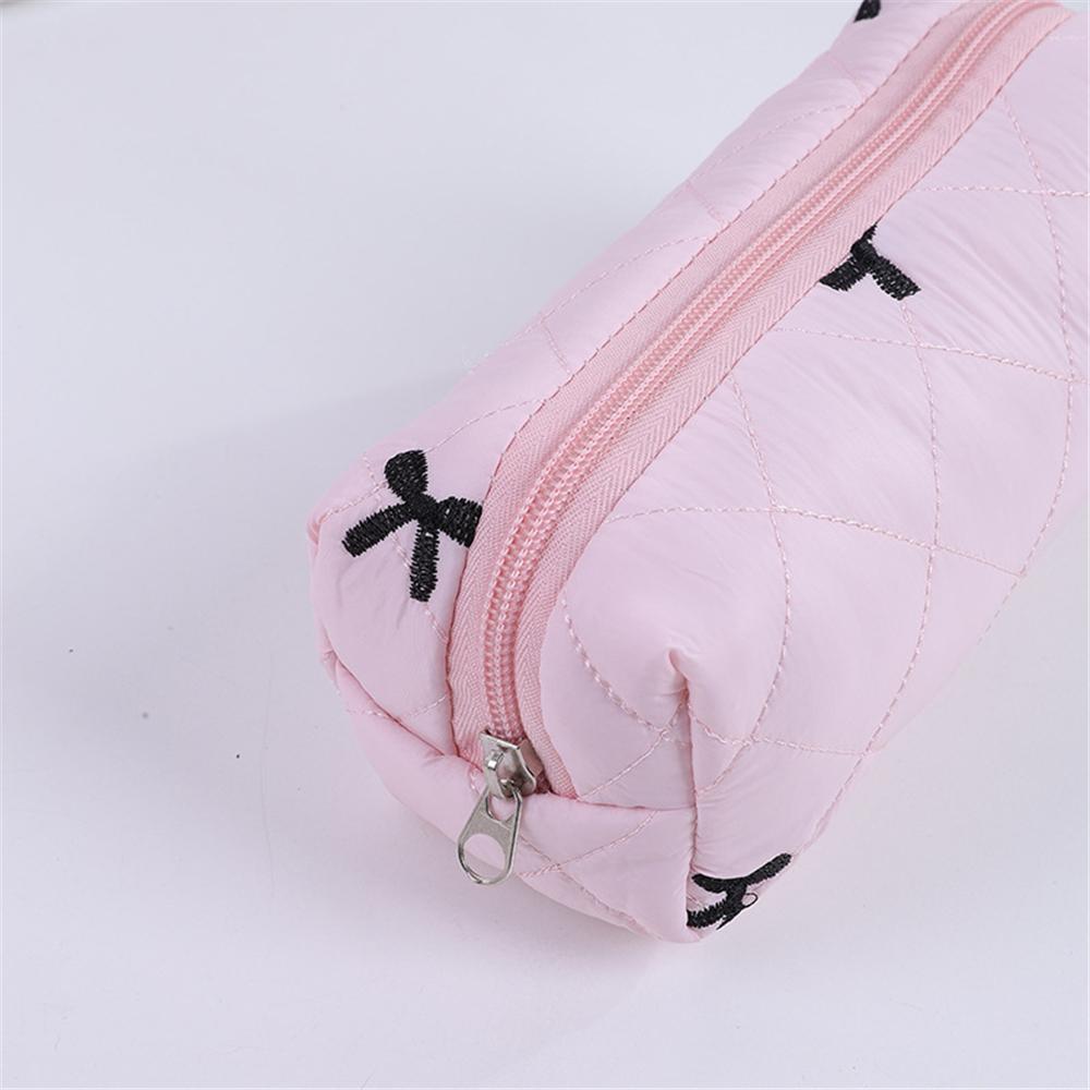 Handbag Large-Capacity Pen Pouch Multi-Functional Cotton Floral Bag  for Students