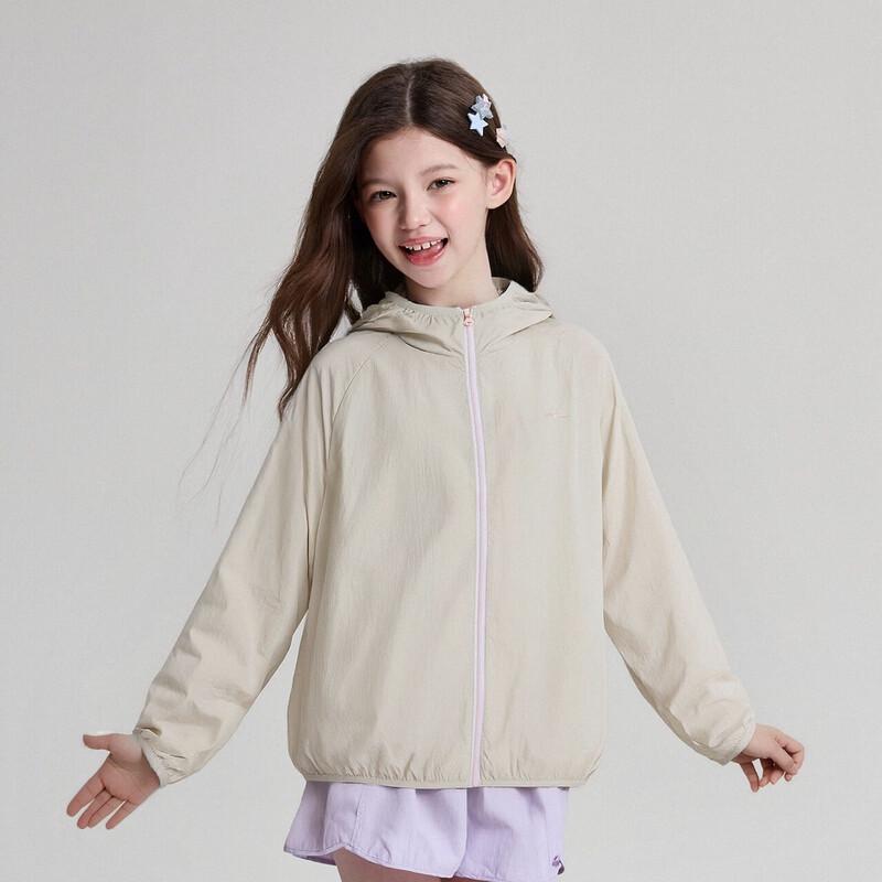 Disa Girls Summer Color-Block Hooded Jacket 140