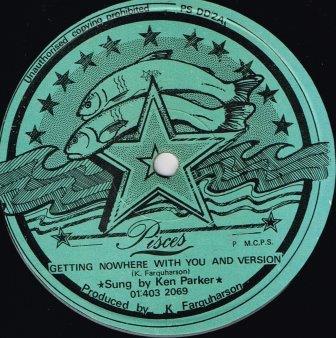 

12inch Record KEN PARKER Am I That Easy To Forget Getting PSDD2 Pisces Records UK Reggae Ska Dub Used