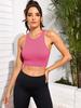 Stile Americano, Fitness, Corsa, Yoga, Reggiseno Sportivo, Fascia Petto, Senza Spalline, Schiena Scoperta, Senza Maniche, Estate, Canotta Asciugatura Rapida