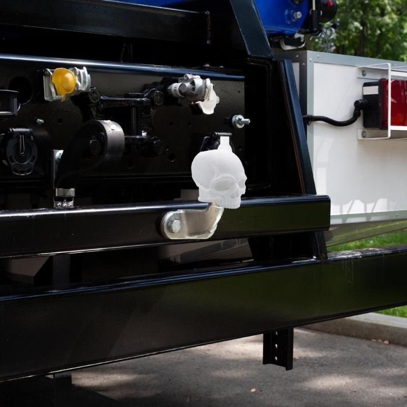 Kryt hlavy lebky 50mm Univerzální gumový kulový kryt Kryt koule tažného zařízení pro přívěsy Karavany Nákladní auto Auto