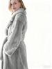 Winter Faux Rabbitcoat Faux Mink Faux Mantel für Damen