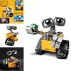 Wall·e Robô Blocos de Construção Educacional DIY Presente para Crianças 687 peças