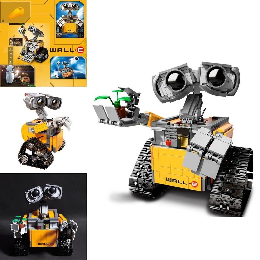 Wall·e Robô Blocos de Construção Educacional DIY Presente para Crianças 687 peças