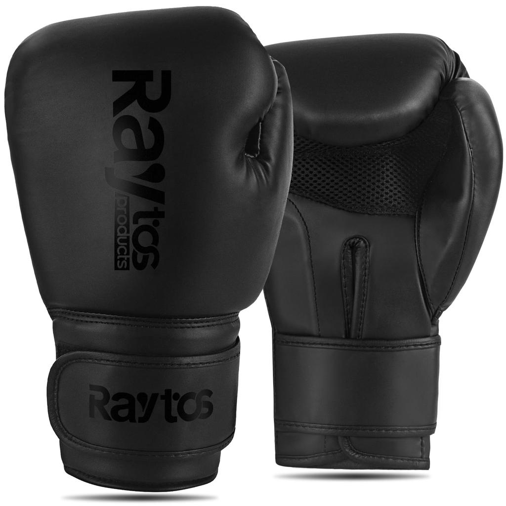 Raytos Boxing Gloves High Shock Absorption Breathable PU Leather Perfect Fit 3 Colors Unisex Boxing Karate Taekwondo Martial Arts Martial Arts Boxing