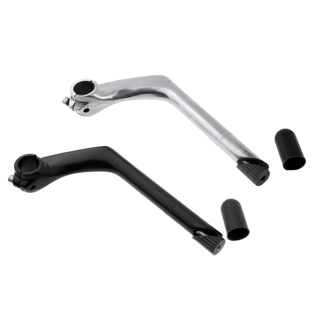 Attacco manubrio a pipa premium leggero 22,2 mm Attacco manubrio retrò Riser Accessori argento