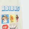 adidas Originals T Shirt GAMING GRAPHIC T SHIRT Ivory White Kids' (Unisex) T-Shirts JI9834