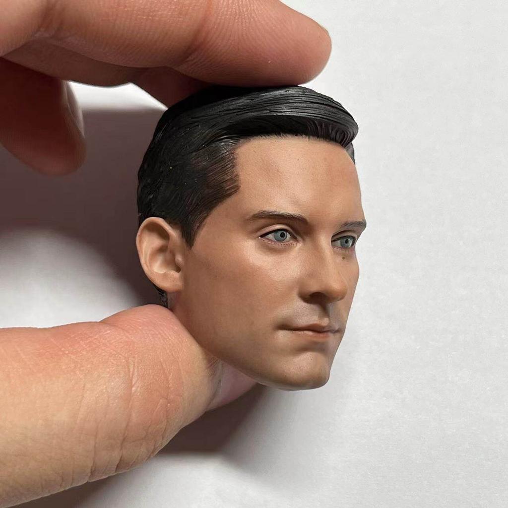 1/6 Male Head Sculpt,Tobey Maguire/Peter Parker/James Franco/Tom Holland/Jake Gyllenhaal /William Dafoe for 12inch Action Figure