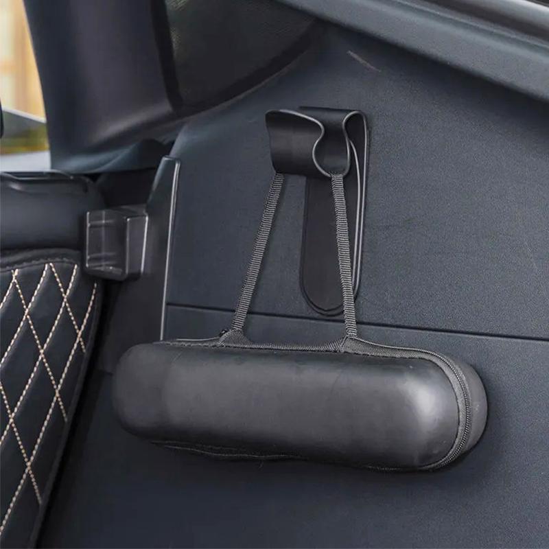 Car Umbrella Holder Rear Trunk Mounting Bracket Towel Hook Self-adhesive Car Vechicle Umbrella Hook Car Organizer Acessories