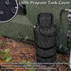 100lb Propane Tank Cover Insulated Waterproof Dustproof Protection for Gas Cylinder BBQ Grill Outdoor Camping Winter Storage