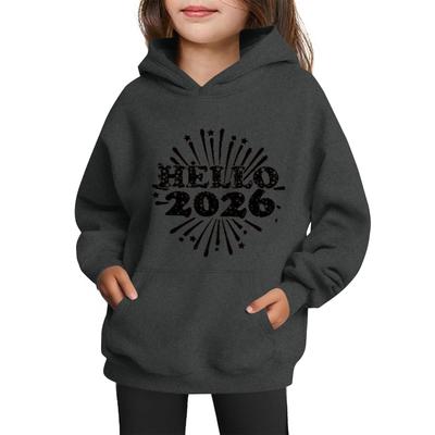Sweatshirts For Teen Girls Hoodies Long Sleeve Drawstring Pullover Cute Printed Oversized Hoodie Christmas