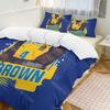 3D Print Maccabi Tel Aviv Basketball Bedding Set Twin Queen King Full Size Duvet Cover Pillowcase Bed Boys Girls Adult Home