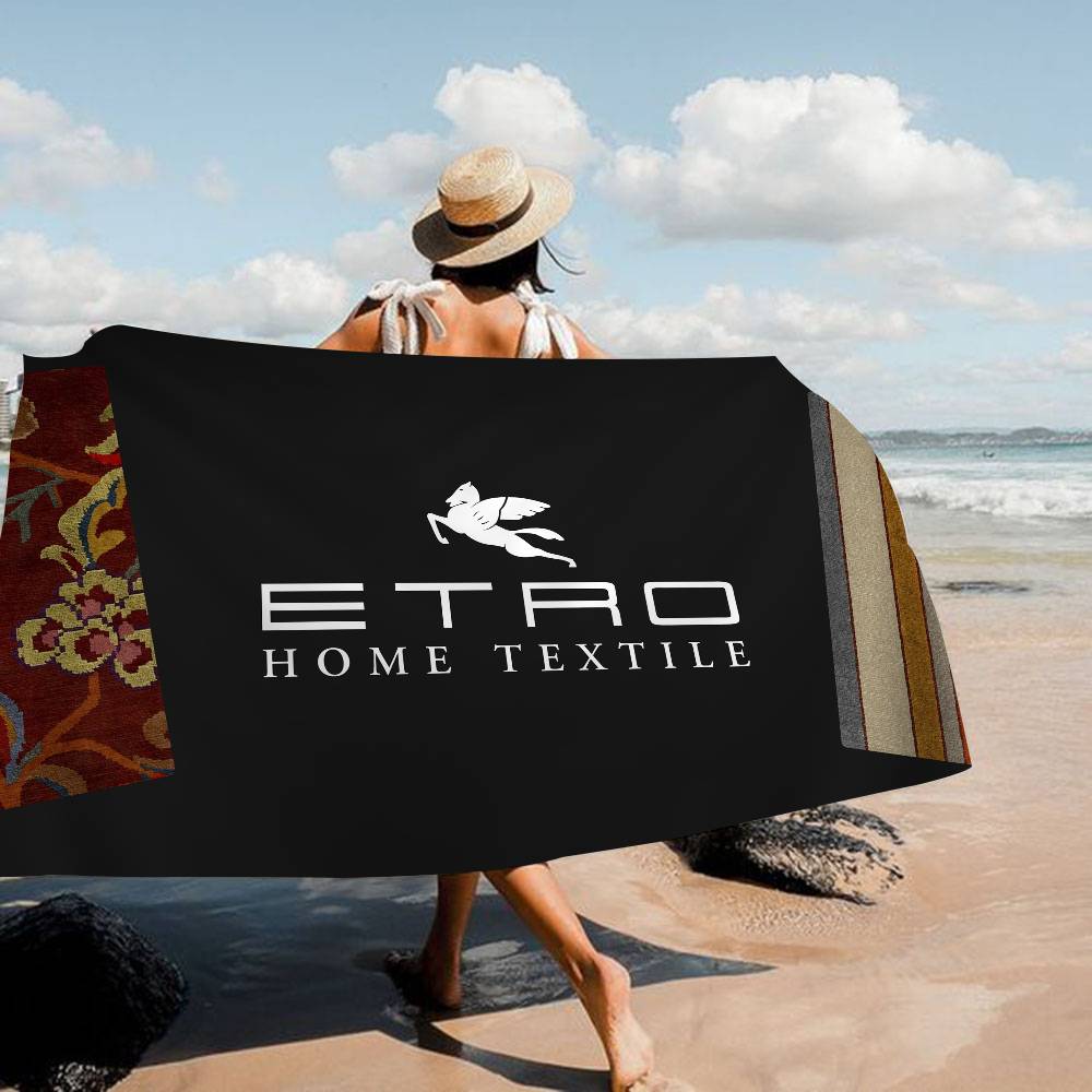 Brand E-Etro Big Microfiber Beach Towels Quick Dry Towel Sand Beach Towels Pool Towel for Travel Swim Pool Yoga