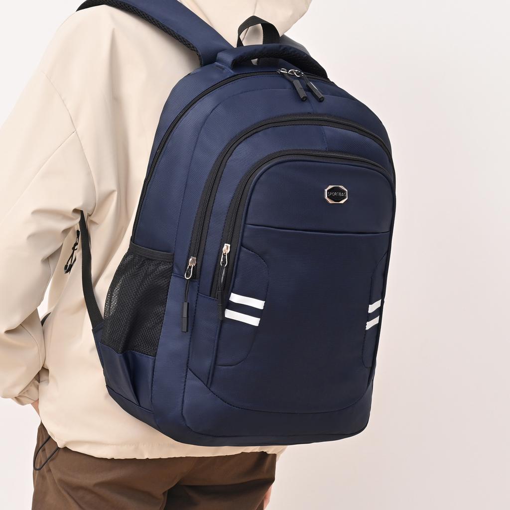 Schoolbag casual backpack summer new large capacity backpack business travel computer bag junior high school college student schoolbag