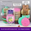 Colorful High Foam Seaweed Sponge for Kitchen Cleaning, Dishwashing Sponge Block, Honeycomb Porous Sponge, Scouring Pad, Magic Wiping