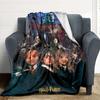 1pc Harry Potter Flannel Throw Blanket - HD Printed Lightweight Soft Warm All-Season Blanket for Sofa, Bed, Travel, Camping 104