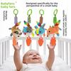Baby Comfort Doll Wind Chime Baby Stroller Hanging Toy 0 To 1 Year Old Crib Mobile Crib Hanging Rattle