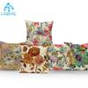 Decorative Throw Pillows Case 3D Colorful Flower Retro Floral Pillows Cushion Cover For Sofa Home Living Room Pillowcase