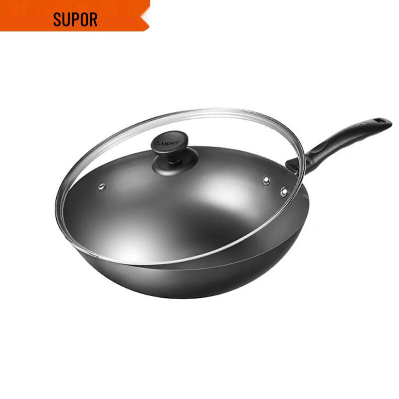 Supor Traditional Cast Iron Wok