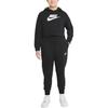 Nike Logo Print Hooded Long Sleeve Sweatshirt Kids sweatshirt Black DC7210-010
