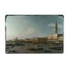 Oil Painting Style Retro Characters Landscapes Metal Tin Sign Wall Poster