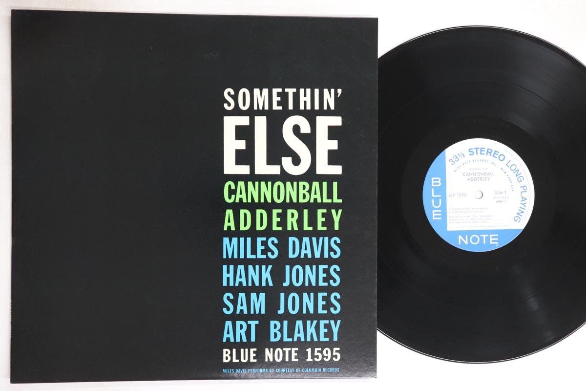 

LP Record CANNONBALL ADDERLEY - Somethin Else BLP1595,BNST159 BLUE NOTE 1984 Japan Jazz Used