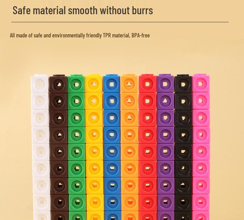 Educational Plastic Building Blocks for Early Childhood Learning