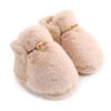 Newborn Winter Booties Thermal Soft Sole Shoes Plush Fleece Lined Prewalkers for Baby Boy Girl Warm Anti-Slip First Walkers