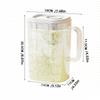 Sturzsicherer Kaltwasser-Kessel 2000ml Kühlschrank Getränkespender Küche Zuhause