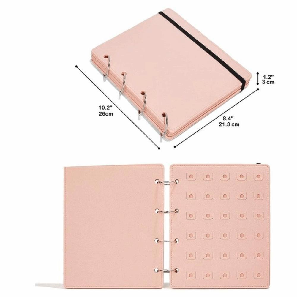 Großes Filz-Aufbewahrungsbuch DIY-Abzeichen-Anhänger-Organizer Schuh-Anhänger-Organisation