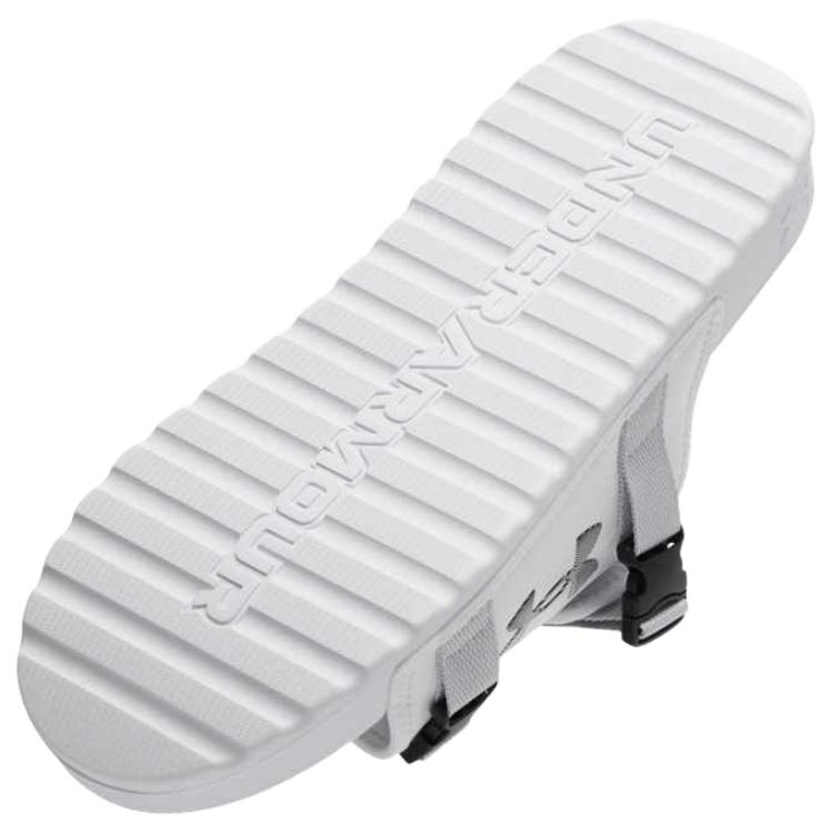 Under Armour Movement Fashion Comfortable Slide Sandals Unisex Footwear White 6007202-100