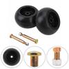 2Pcs DECK WHEELS Axle Bolts 5inch For Hustler For For Ride On Mower Garden Power Tool Replacement Accessories