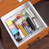 Expandable Kitchen Utensil Drawer Organizer Transparent Acrylic Cutlery Organizer Clutter Divider Drawer Silverware Organizers