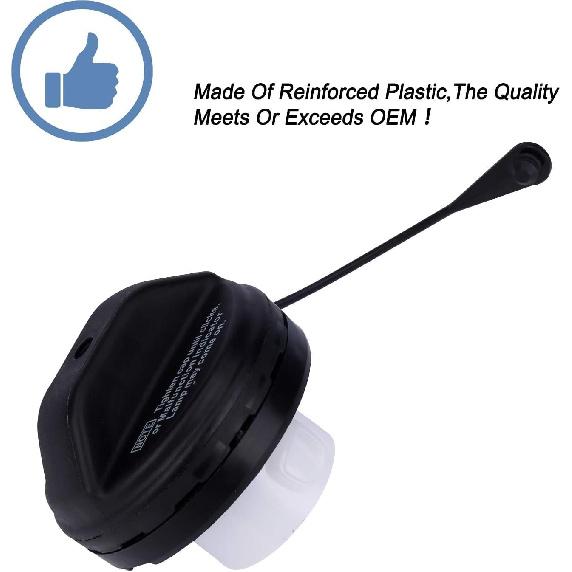 Fuel Tank Filler Cap,Gas Cap Compatible With Toyota - 4Runner, Avalon, Camry, Corolla, Highlander, Matrix, Sequoia, Sienna, Solara, Tacoma, Tundra,