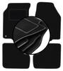 Jeu complet de tapis de sol en velours pour: Rover 25 hatchback (1999-2005)