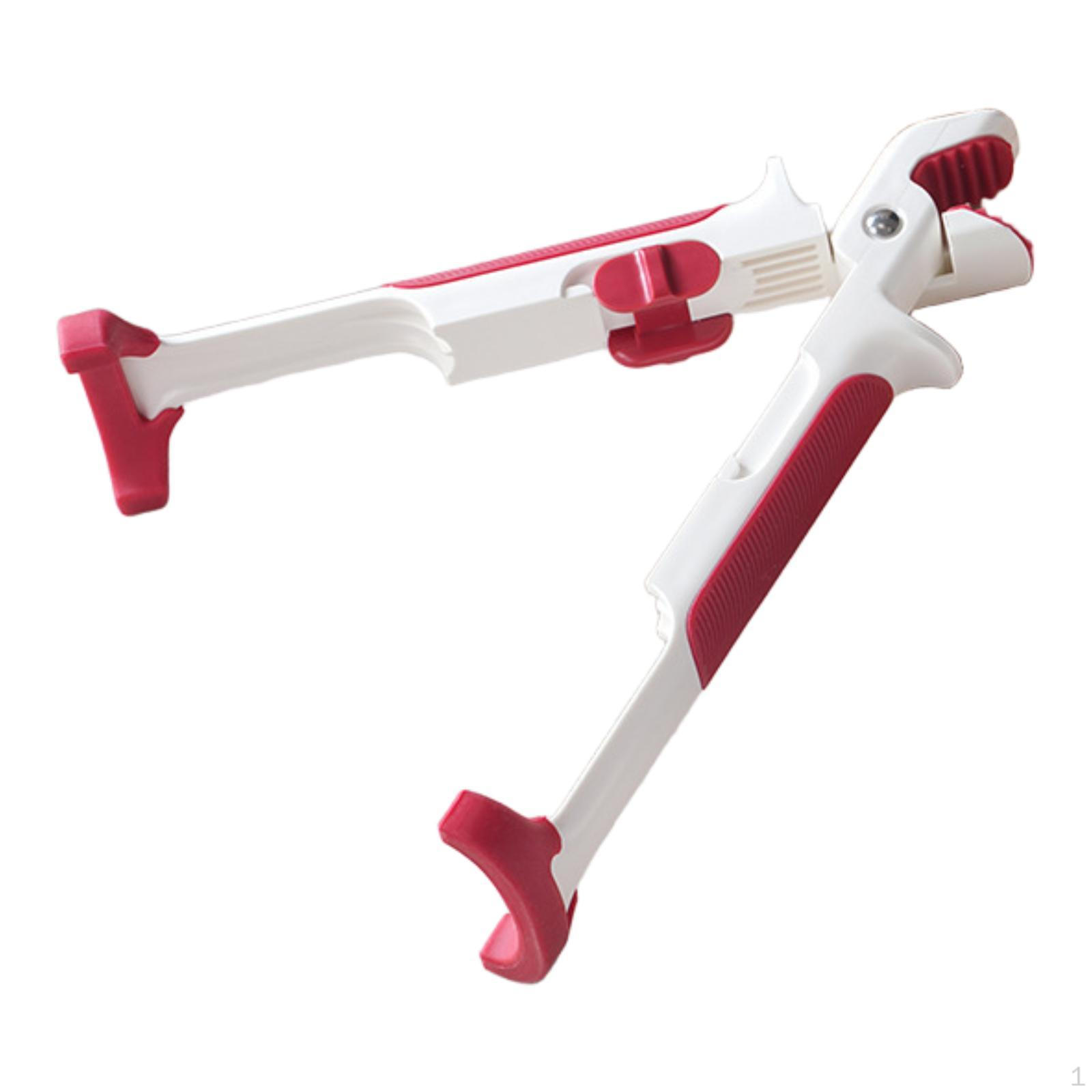 

Gripper Tongs for Plates And Bowls, Kitchen Tool Oven Use Red White